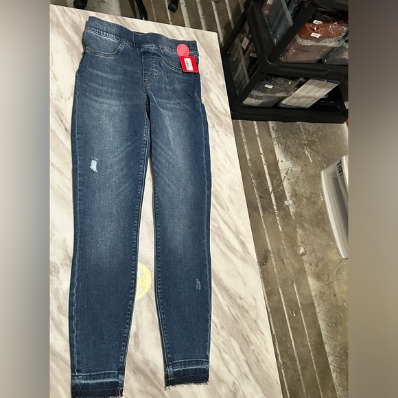 Spanx Blue Skinny Jeans size Small - Picture 1 of 4